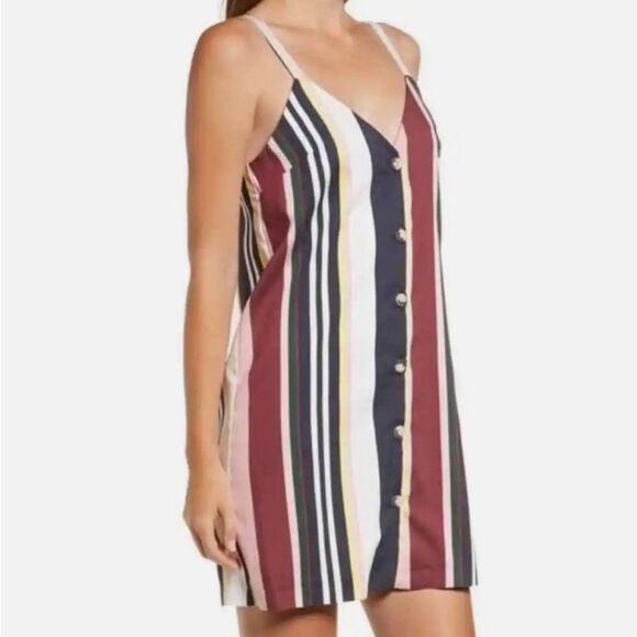 Topshop Striped Dress - Picture 2 of 8